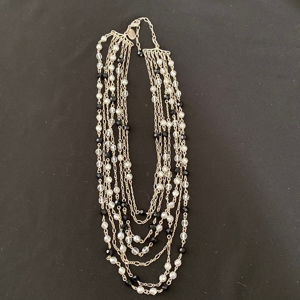 White House Black Market Layered Necklace-Excellent Condition
